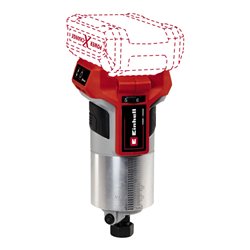 Einhell Professional Akku-Oberfräse /-Kantenfräse TP-RO 18 Set Li BL - Solo