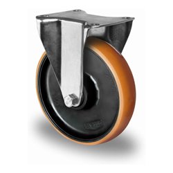 CASCOO Bockrolle ø 200 mm Serie Z4U5 Doppelkugellager L-Serie