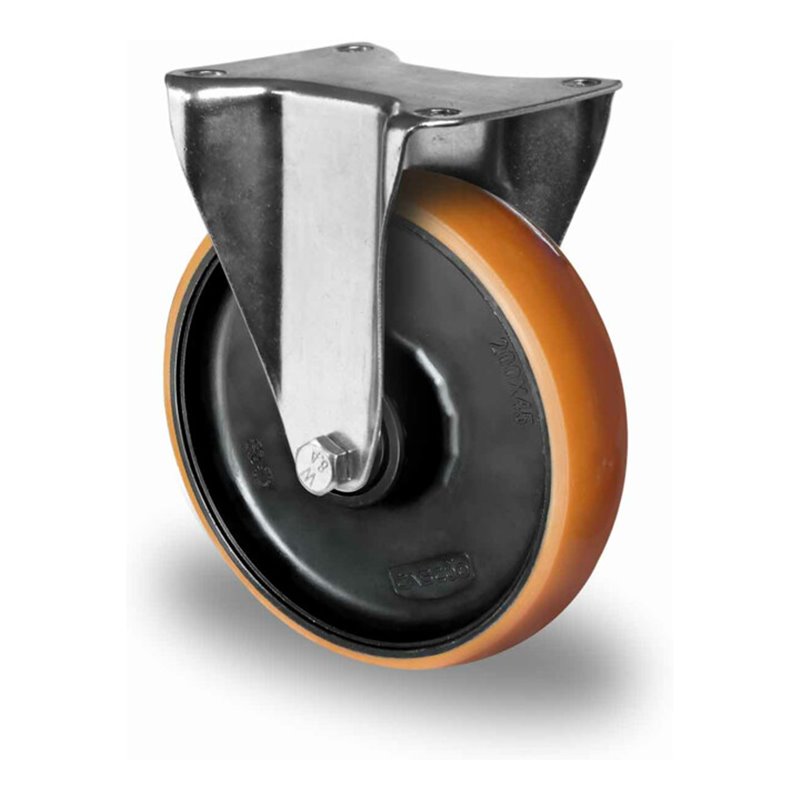 CASCOO Bockrolle ø 200 mm Serie Z4U5 Doppelkugellager L-Serie