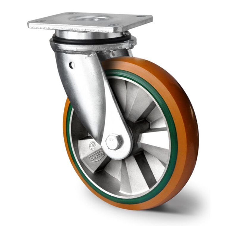 CASCOO Lenkrolle ø 125 mm Serie BAY5 Doppelkugellager M-Serie