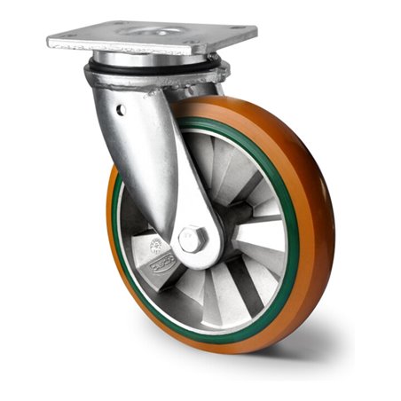 CASCOO Lenkrolle ø 125 mm Serie BAY5 Doppelkugellager M-Serie