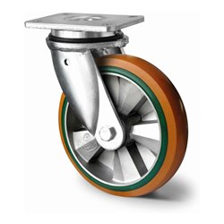 CASCOO Lenkrolle ø 200 mm Serie BAY5 Doppelkugellager M-Serie