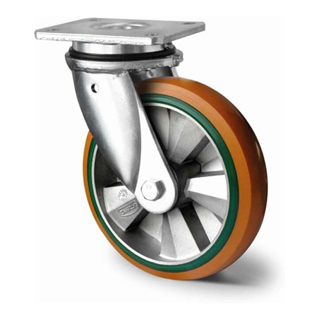 CASCOO Lenkrolle ø 200 mm Serie BAY5 Doppelkugellager M-Serie