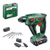 Bosch Akku-Bohrhammer Uneo Maxx, 1 Akku PBA 18 V 2,0 Ah W-A, Ladegerät AL 18V-20 u. Koffer