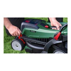 Bosch Akku-Rasenmäher UniversalRotak 2x18V-37-550, Solo