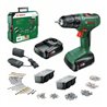 Bosch Akku-Zweigang-Bohrschrauber EasyDrill 18V-40 + SystemBox, 2 x Akku PBA 18V 1.5Ah
