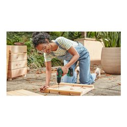 Bosch Akku-Zweigang-Bohrschrauber EasyDrill 18V-40 + SystemBox, 2 x Akku PBA 18V 1.5Ah