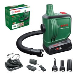 Bosch Akku-Volumenpumpe EasyInflate 18V-500, Ladegerät AL 18V-20