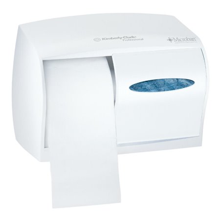Kimberly-Clark Professional Spender für hüllenloses Toilettenpapier, Weiß