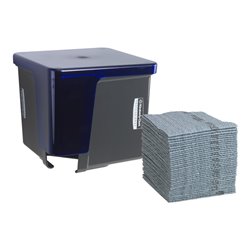 WypAll Spender für viertelgefaltete Wischtücher, Grau