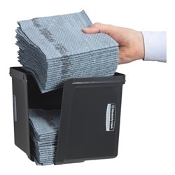 WypAll Spender für viertelgefaltete Wischtücher, Grau