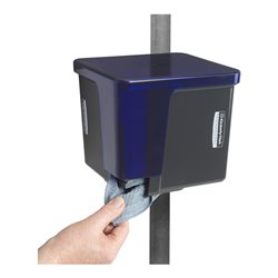 WypAll Spender für viertelgefaltete Wischtücher, Grau