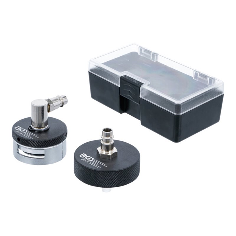 BGS Adapter-Satz für Druckluft-Bremsenentlüfter für Tesla Modelle 3, Y, S, X 2-tlg.