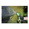 BGS Do it yourself Wasserschlauch Textil flexibel mit Garten-Handbrause mit 7 Funktionen 7,5 - 22 m
