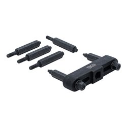 BGS Werkstattwageneinlage 1/6: Stirnlochmuttern-Schlüssel für Lkw-Hinterachsen