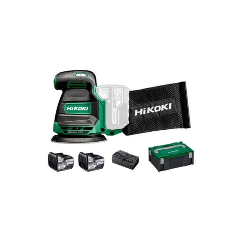 HiKOKI Akku-Exzenterschleifer 18V SV1813DA (5,0 Ah) (HSC II)