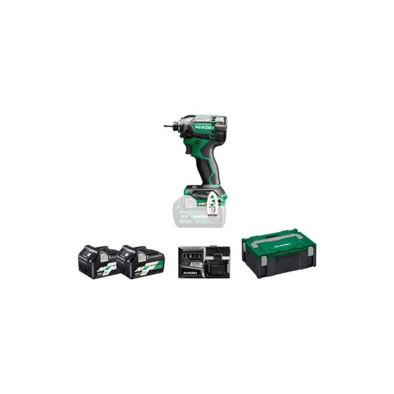 HiKOKI Akku-Schlagschrauber (1/4') 18V WH18DC (2,5 Ah) (HSC II)