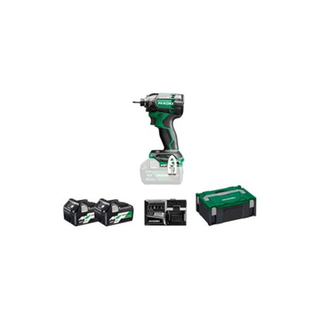 HiKOKI Akku-Schlagschrauber (1/4') 18V WH18DC (2,5 Ah) (HSC II)