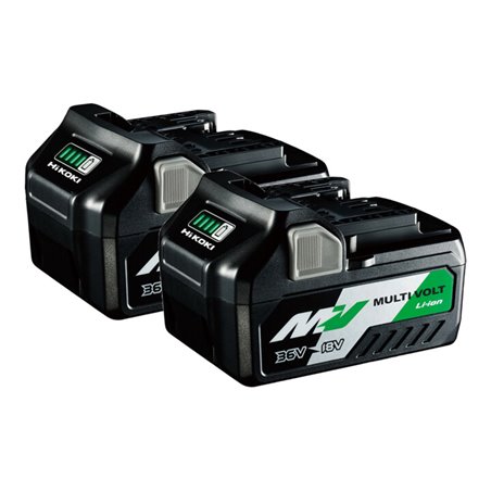 HiKOKI Akku 36/18V 2,5/5,0 Ah MULTI VOLT BSL36A18