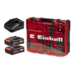 Einhell Akku-Schlagbohrschrauber TE-CD 18/2 Li-i +64 (2x2,0 Ah)