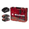 Einhell Akku-Schlagbohrschrauber TE-CD 18/2 Li-i +64 (2x2,0 Ah)