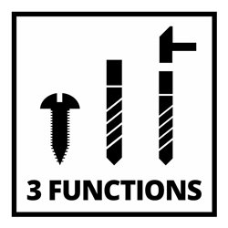 Einhell Akku-Schlagbohrschrauber TE-CD 18/2 Li-i +64 (2x2,0 Ah)