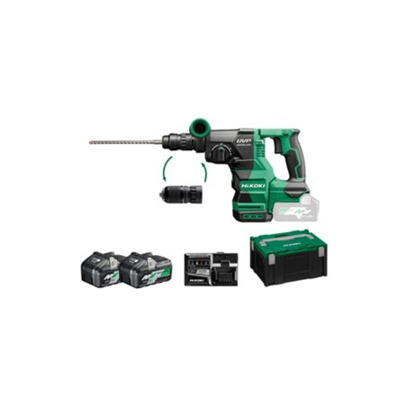 HiKOKI Akku-Bohr- und Meißelhammer (SDS-plus) DH3628DC (4,0 Ah) (HSC III)