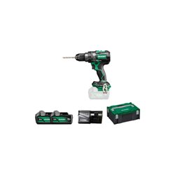 HiKOKI Akku-Schlagbohrschrauber DV18DC (5,0 Ah) (HSC II) + 2x Akkus BSL1850MA