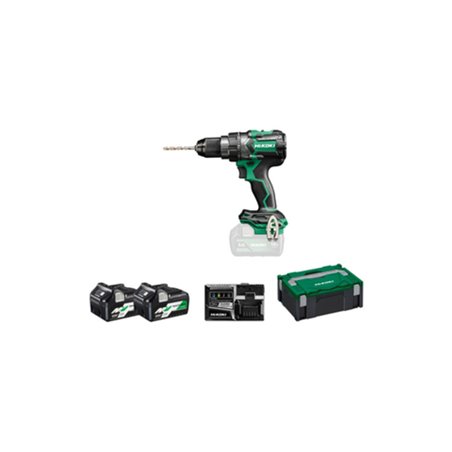 HiKOKI Akku-Schlagbohrschrauber DV18DC (5,0 Ah) (HSC II) + 2x Akkus BSL36A18