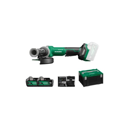 HiKOKI Akku-Winkelschleifer G1813DVF (5,0 Ah) (HSC III)