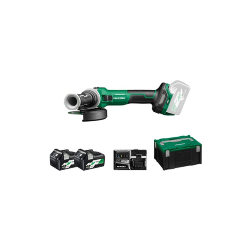 HiKOKI Akku-Winkelschleifer G3613DE (2,5 Ah) (HSC III)