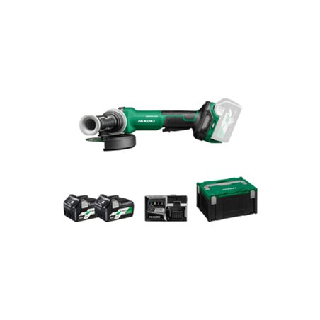 HiKOKI Akku-Winkelschleifer G3613DVF (2,5 Ah) (HSC III)
