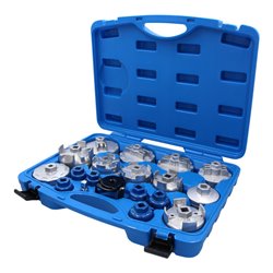 Brilliant Tools Ölfilterschlüssel-Satz, 19-tlg