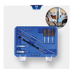 Brilliant Tools Injektorsitz- und Schacht-Reinigungs-Satz, 14-tlg