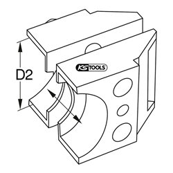 KS Tools Klemmbohrungs-Spreizwerkzeug
