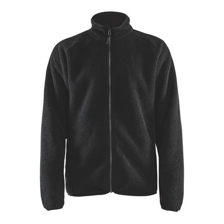 Blakläder Pile-Jacke, schwarz, Unisex-Größe: XL