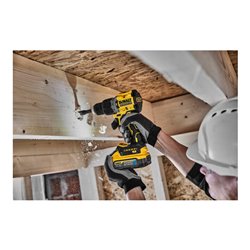 DEWALT Akku-Schlagbohrschrauber 18V inkl. 2 x 18 V / 5 Ah Powerstack - Akkus