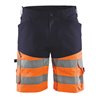 Blakläder Warnschutz-Shorts, orange / marineblau, Konfektionsgröße DE: 56