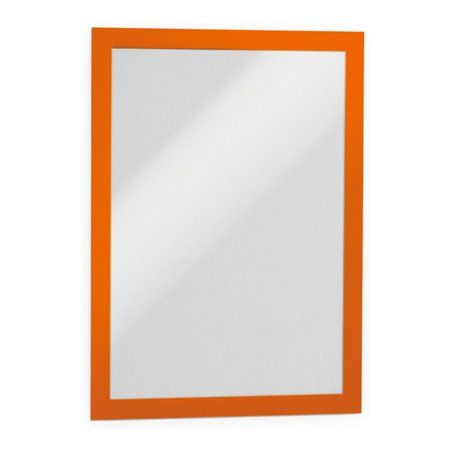 Durable DURAFRAME Sichthülle im Set, DIN A4, Typ: ORANGE, 974631 ORANGE