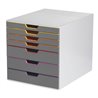 Durable Schubladenbox VARICOLOR, Anzahl Fächer: 7