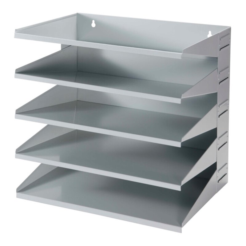 Durable Sortierablage aus Metall, Anzahl Fächer: 5