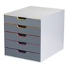 Durable Schubladenbox VARICOLOR, Anzahl Fächer: 5