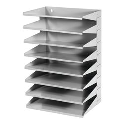 Durable Sortierablage aus Metall, Anzahl Fächer: 8