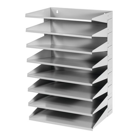 Durable Sortierablage aus Metall, Anzahl Fächer: 8
