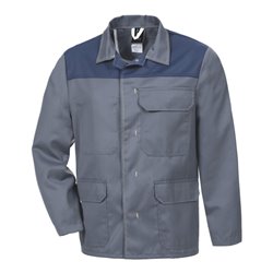HB Tempex Chemikalienschutz-Jacke CHEMcomfort Antistatic, anthrazit / dunkelblau, Konfektionsgröße DE: 98