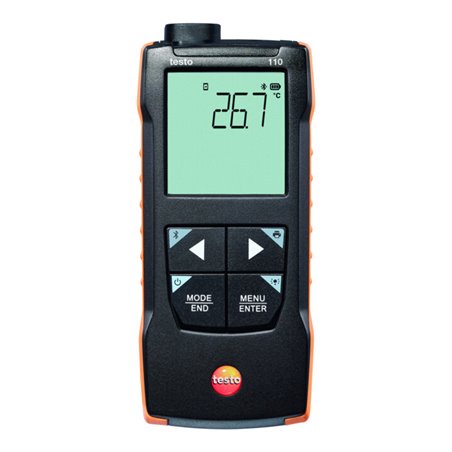 Testo NTC- und Pt100-Temperaturmessgerät 110 mit App-Anbindung