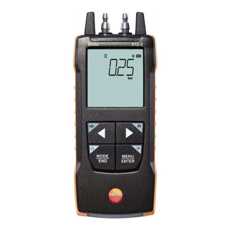 Testo Digitales Differenzdruckmessgerät 512-2 mit App-Anbindung