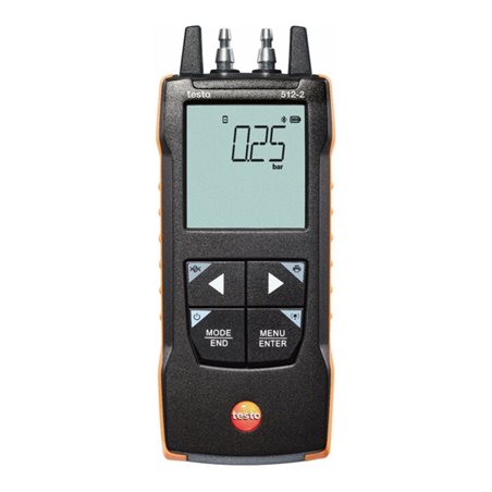Testo Digitales Differenzdruckmessgerät 512-2 mit App-Anbindung