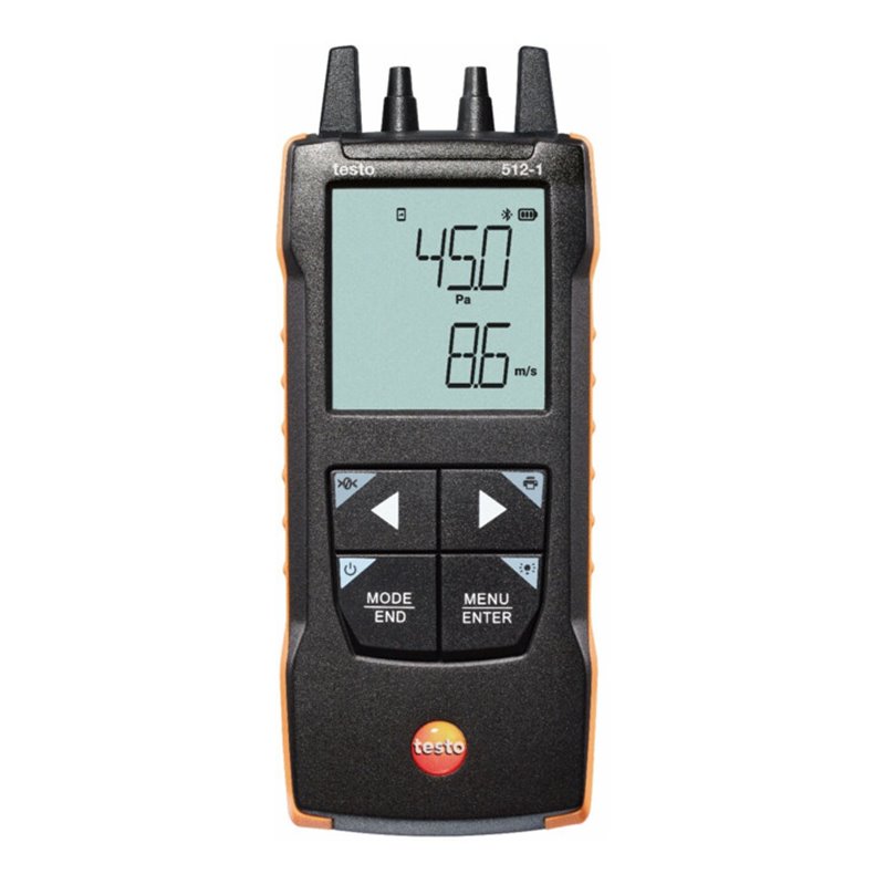 Testo Digitales Differenzdruckmessgerät 512-1 mit App-Anbindung