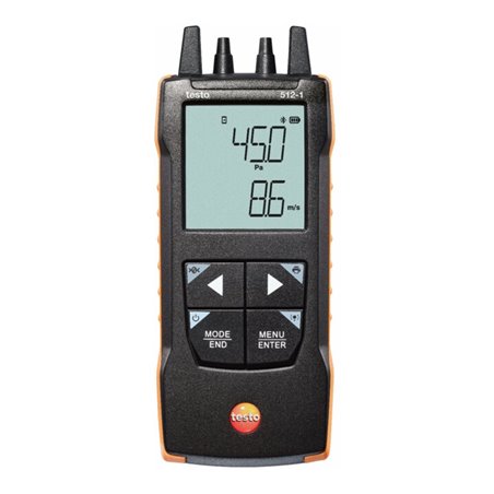 Testo Digitales Differenzdruckmessgerät 512-1 mit App-Anbindung